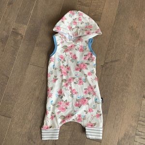 Beautiful Floral Rags Romper 6-12M